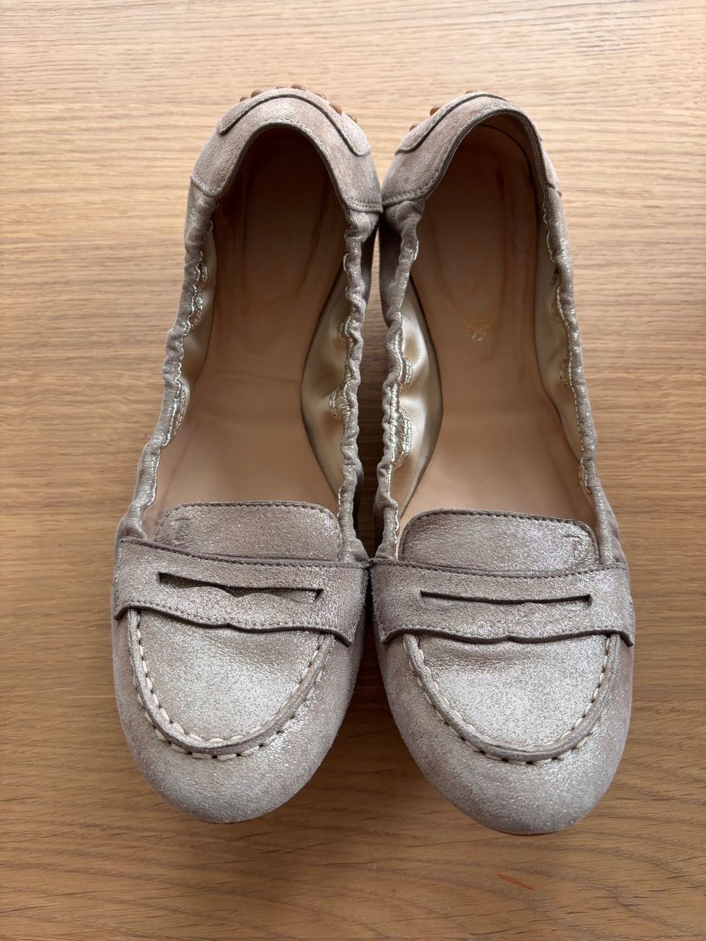 Tod'S Scarpe da donna: Ballerine Tods taille 40, couleur or – Usato da lausanne venduto da beauxproduits 1