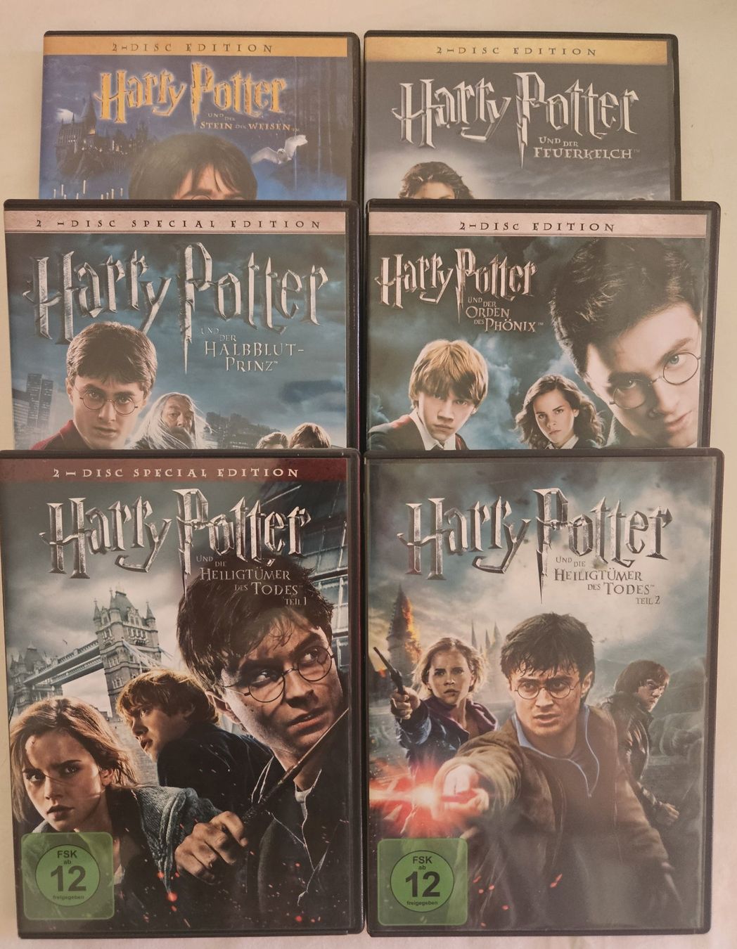 Tutti i DVDs: Harry Potter DVD – Usato da Zetzwil venduto da Power4