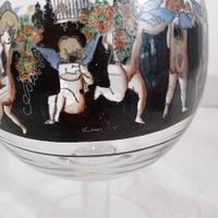 2 Art Deco Weingläser / Goblets – Vetri Della Arte | Handbem