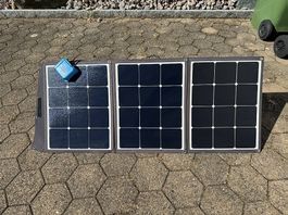 Solartasche mit Solaregler 120W