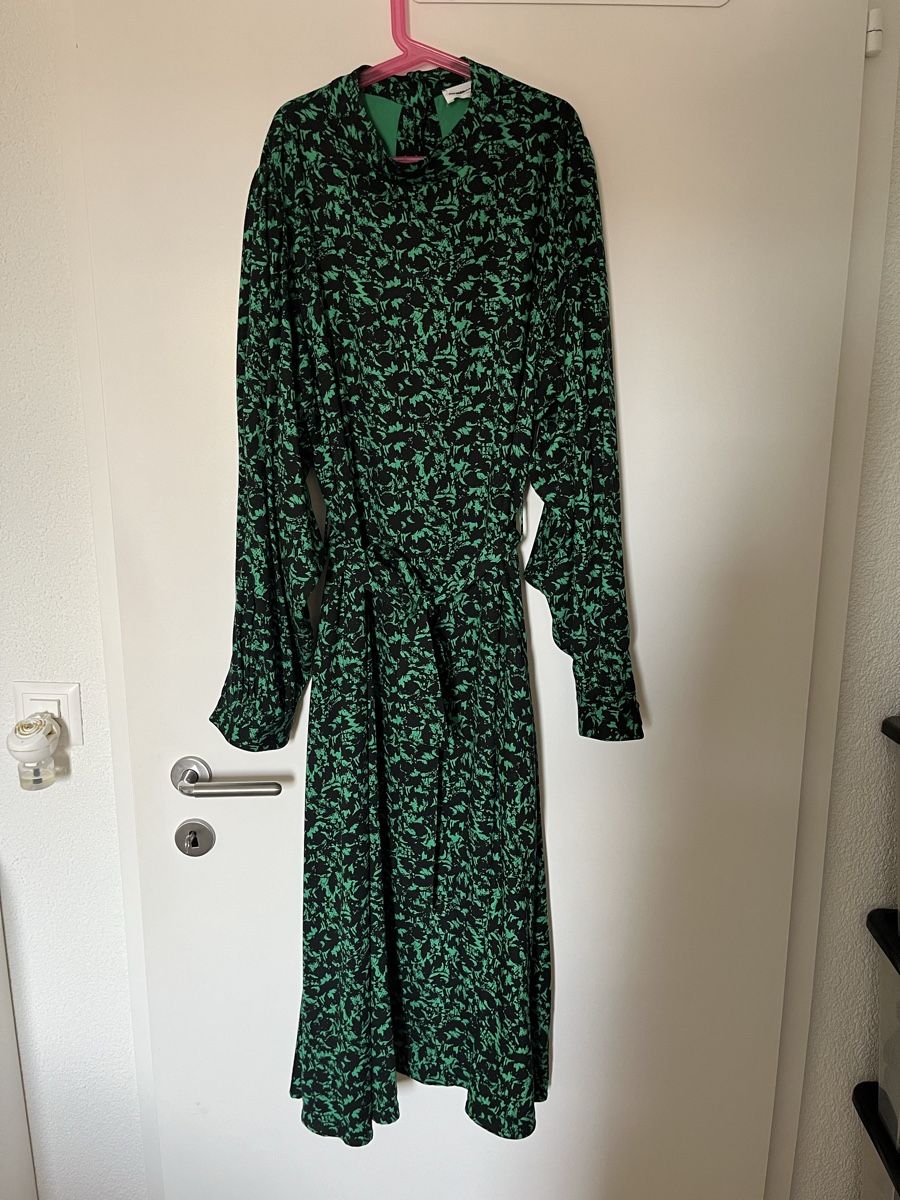 Armedangels Vestiti: ARMEDANGELS Kleid, XS, Grün/Schwarz – Usato da Wädenswil venduto da Gilmored83