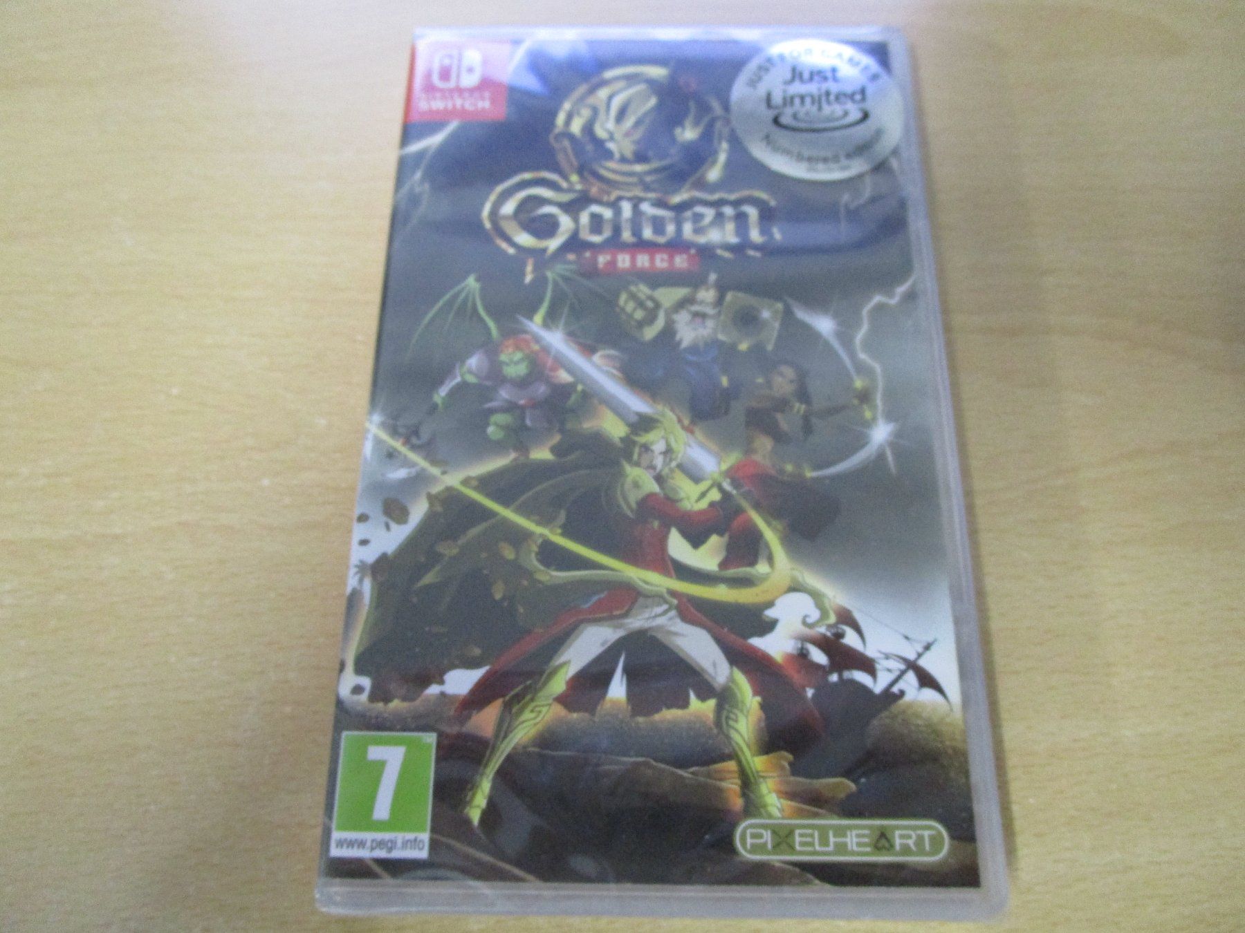 Nintendo Spiele: Golden Force Nintendo Switch - Neuware - limiteiert new – Neu und originalverpackt aus Goldau von agestuffer