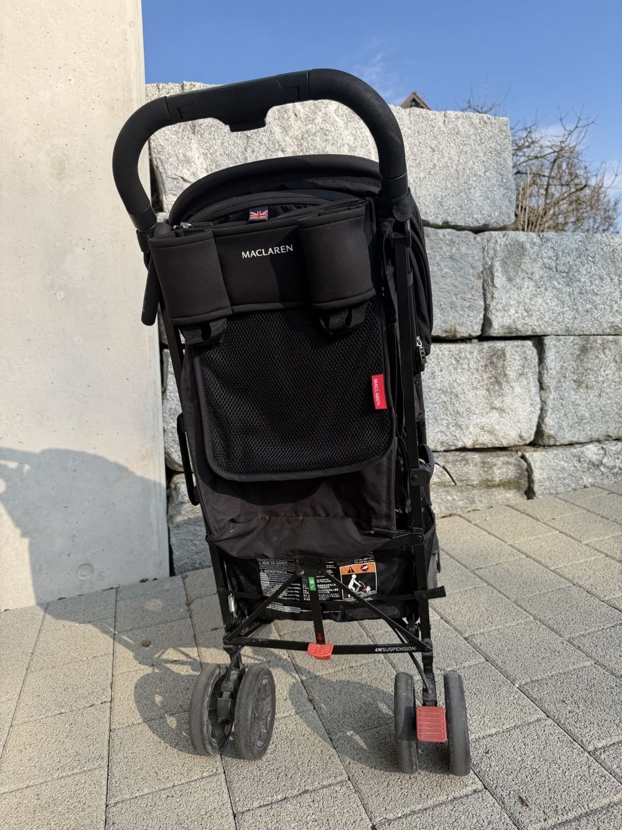 Mclaren Carrozzine: Maclaren Buggy Tecno Arc, schwarz – Usato da Oberengstringen venduto da wel_f8g7 2