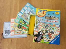 Brettspiel der Maulwurf schaut genau von Ravensburger