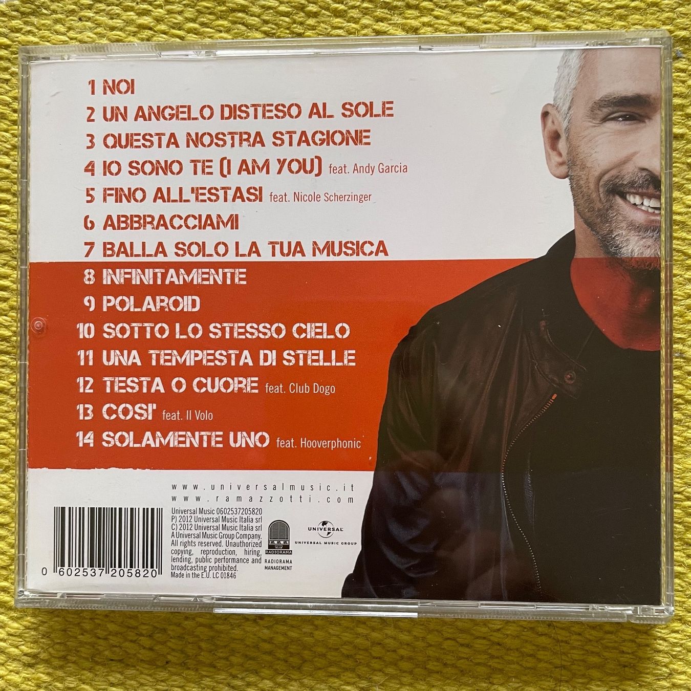 CD: EROS RAMAZZOTTI-NOI – Usato da Rorschacherberg venduto da CD-Roli 1