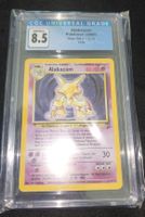 Pokémon – Alakazam – Base Set 2 – CGC 8.5 – #1/130 – Holo