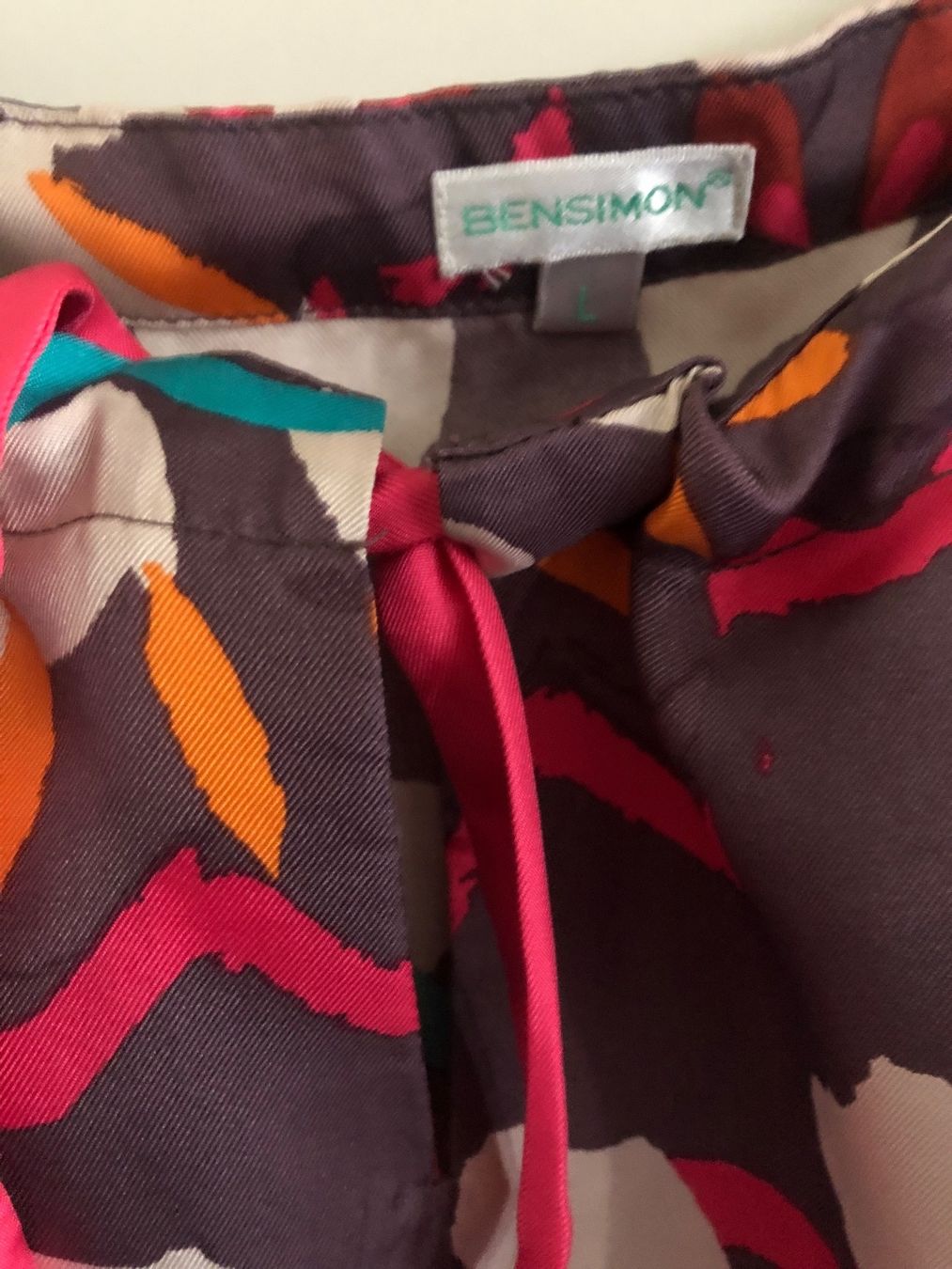 Top: Haut BENSIMON soie L/XL – Nuovo e nell'imballaggio originale da Arnex-sur-Orbe venduto da cameleonfringant 1