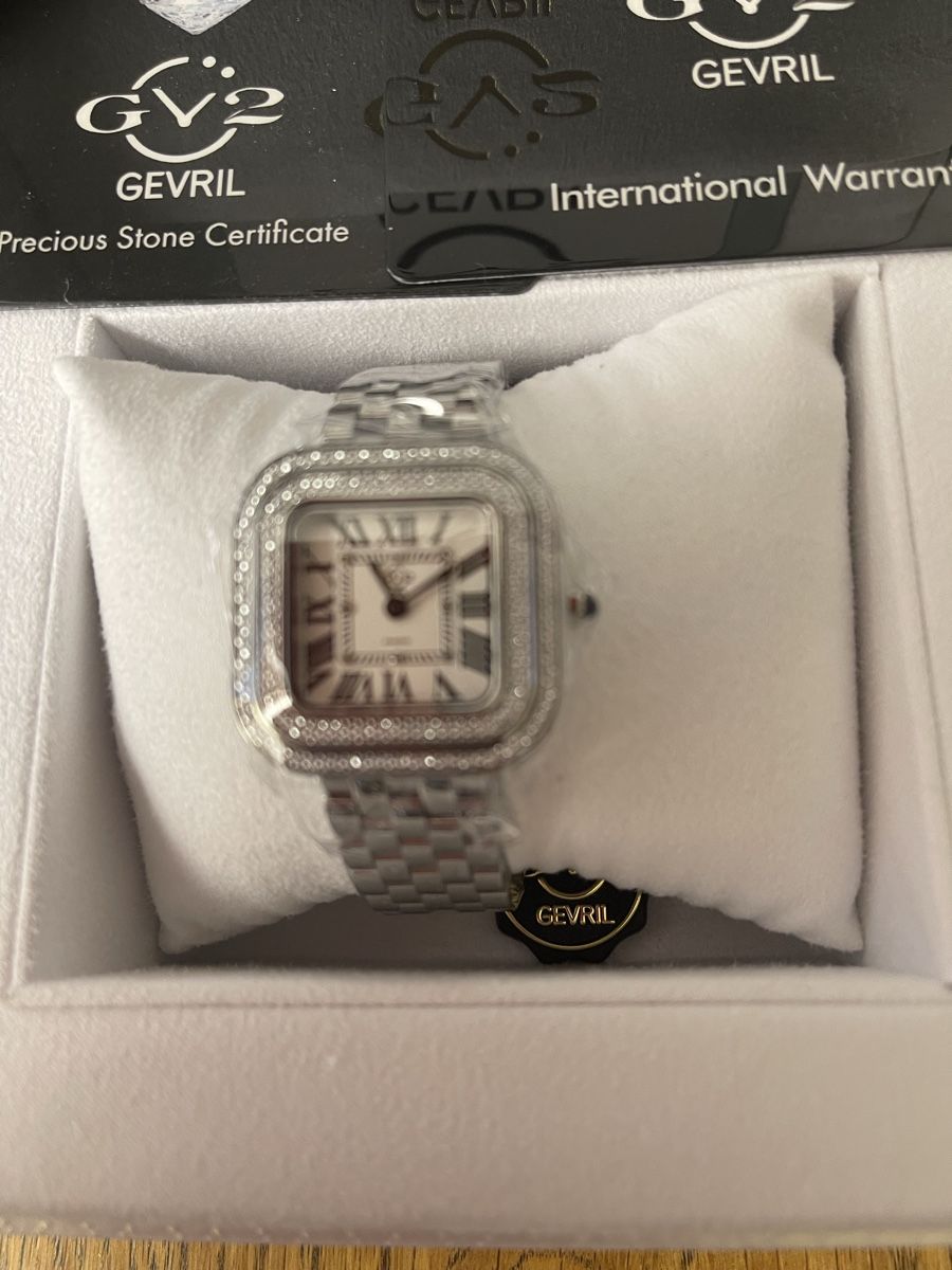 Orologi: Gevril Damenuhr mit Diamanten – Nuovo e nell'imballaggio originale da Kloten venduto da Buki-Sneki 2