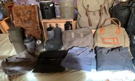 Armee Ausrüstung Konvolut Schweizer Militär diverses Set