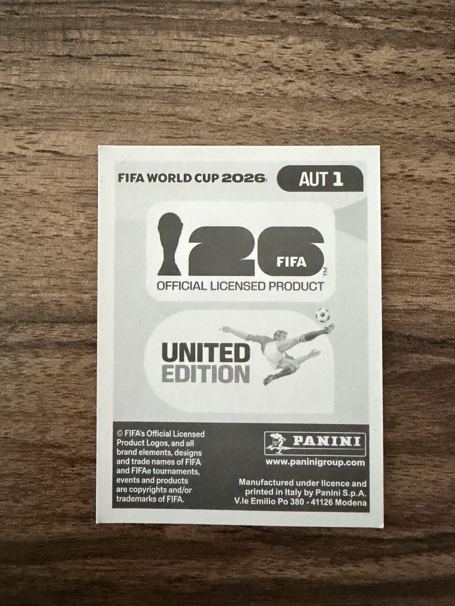 Panini Carte collezionabili: Panini Sticker AUT 1 – Nuovo (secondo la descrizione) da Glattfelden venduto da kuki014 1