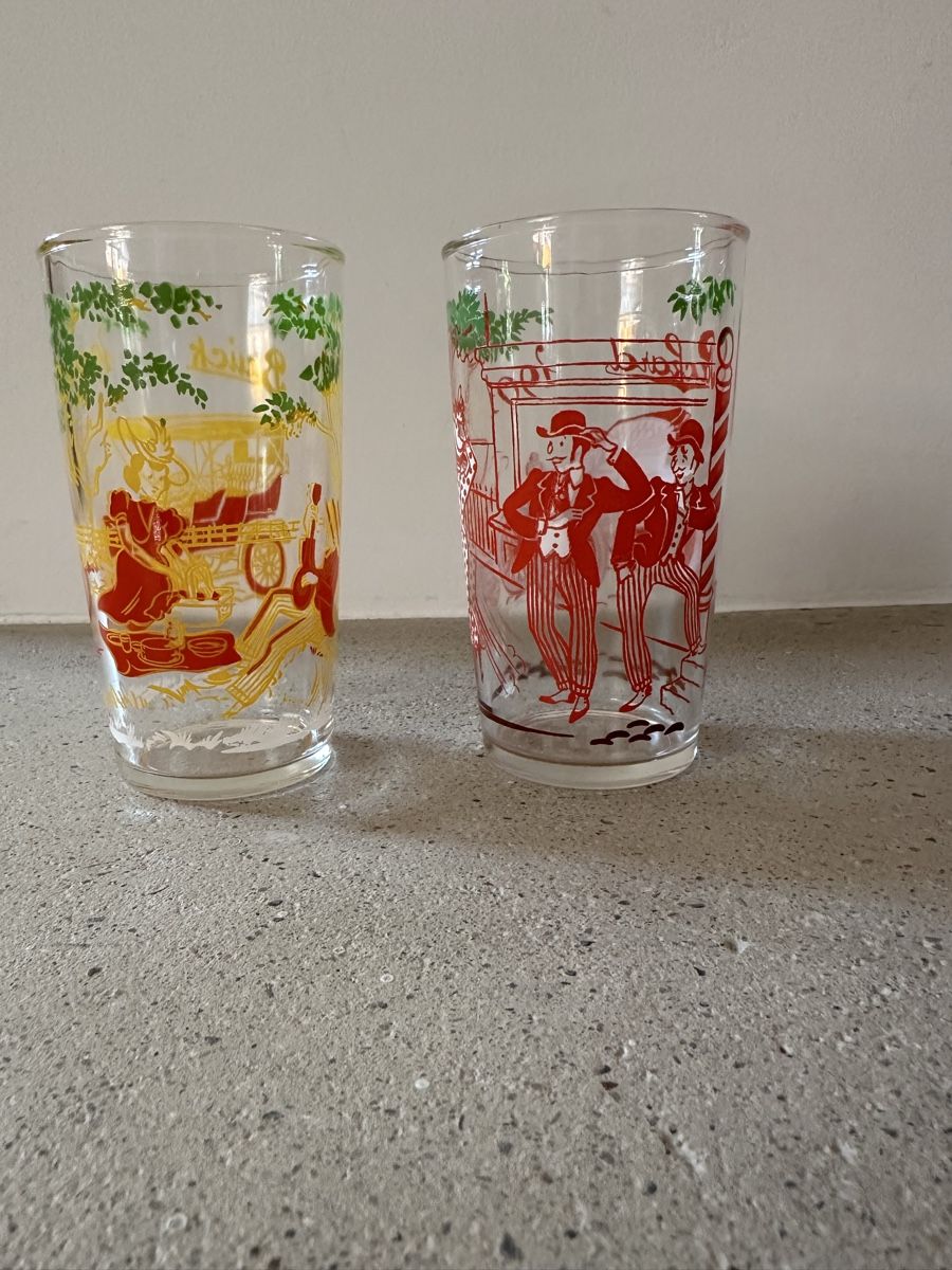 Bicchieri: Vintage drinking glasses - Packard & Buick – Usato da Russin venduto da max_xwv2