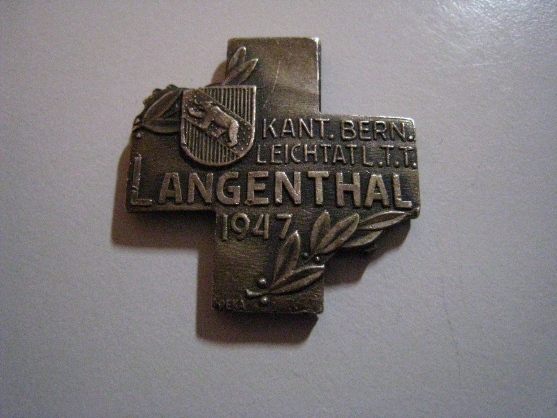 Medaglie: Turnkreuz Langenthal 1947 – Usato da Aarwangen venduto da Pinsel7890