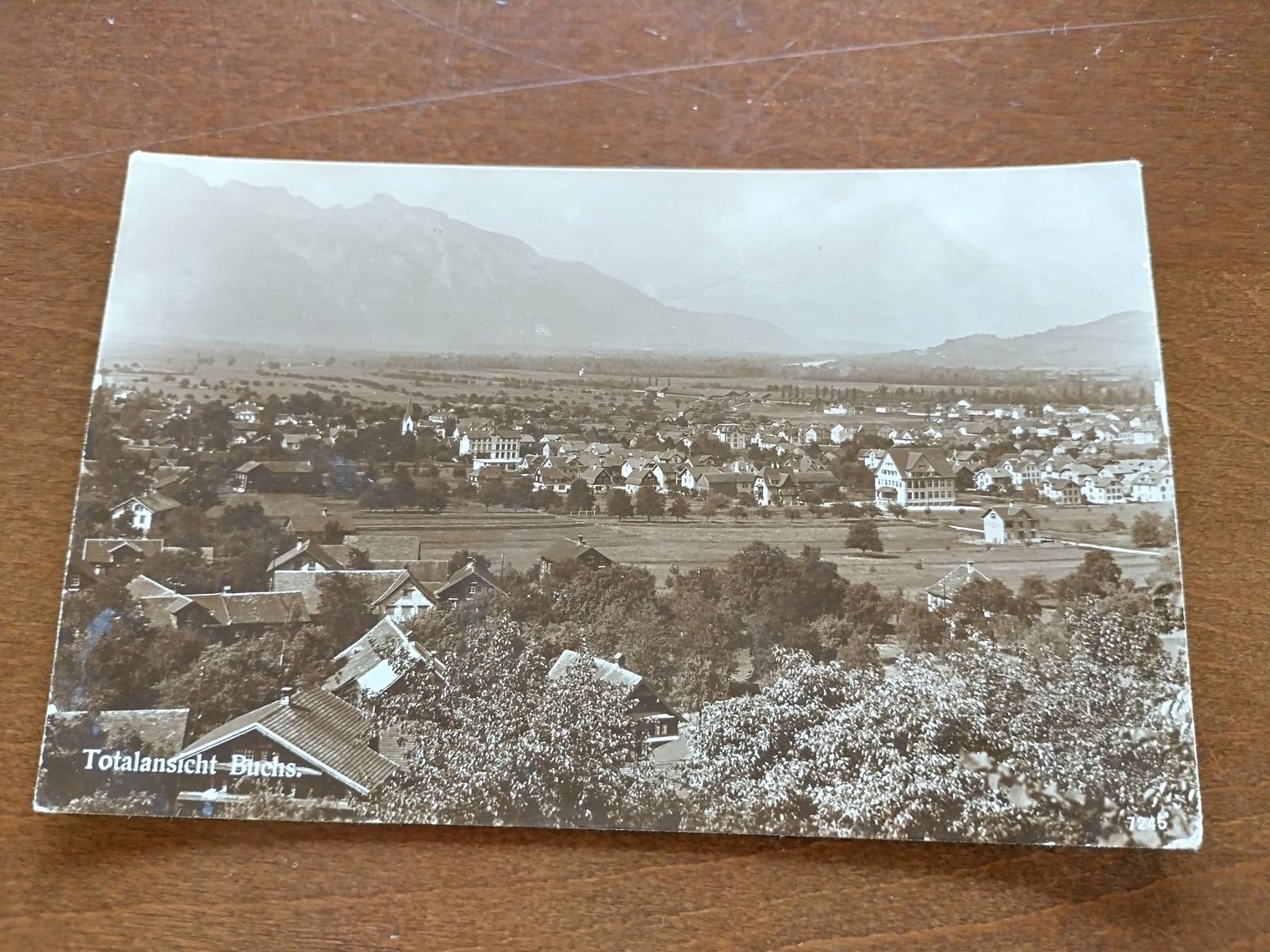 Cartoline postali: Ansichtskarte Buchs SG, mehr als 100 jährig..... – Usato da Wildhaus venduto da Hukwildhaus 1
