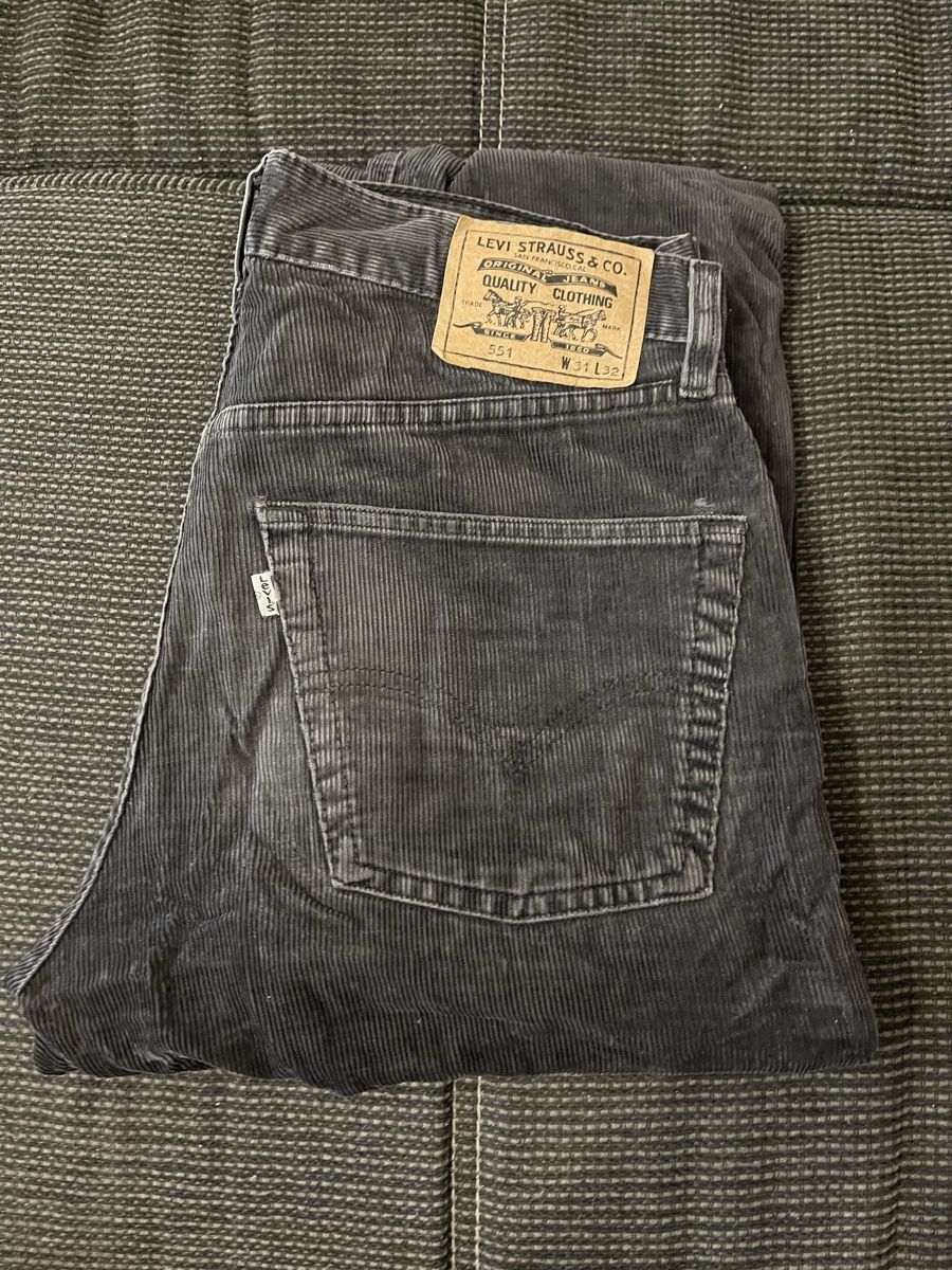 Levi's Jeans: Levis Jeans 551 W31 L32 Black – Usato da aarburg venduto da maximus1950