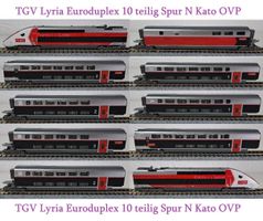 TGV Lyria Euroduplex Frankreich Suisse Analog Spur N OVP
