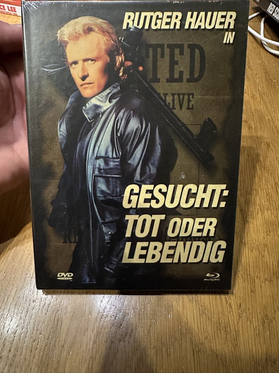 Tutti i DVDs: Gesucht: Tod oder lebendig Rutger Hauer, Mediabook OVP ￼ – Nuovo e nell'imballaggio originale da Benken ZH venduto da Audi-erich