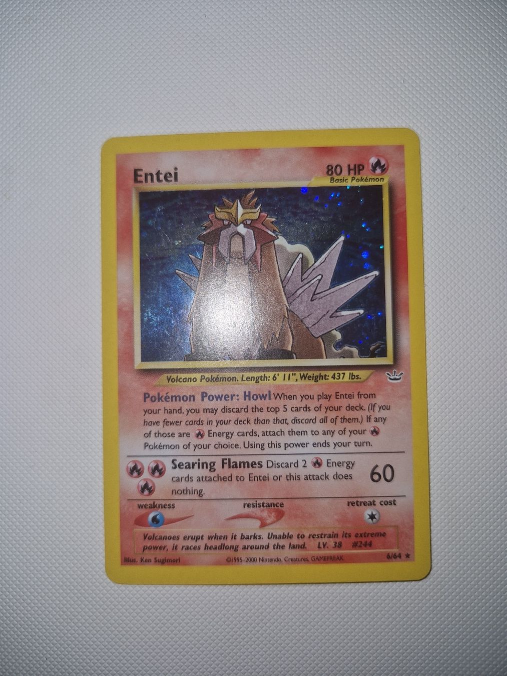 Pokémon Carte collezionabili: Entei Neo revelation – Usato da Les Acacias venduto da S.Vieira