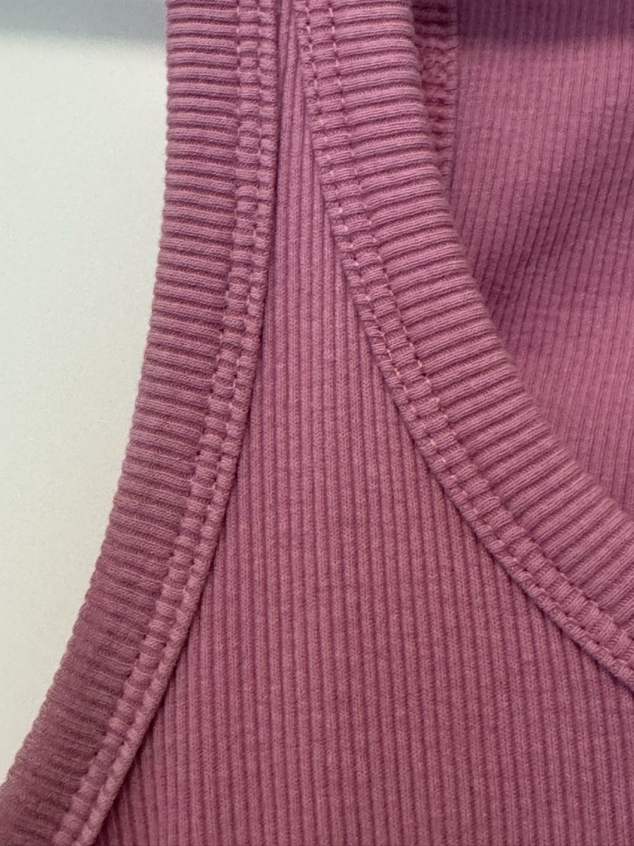 Zara Top: Zara Ripp-Top Pink S, Sommerliches Basic Tank Top – Usato da Zürich venduto da milenaxx 2