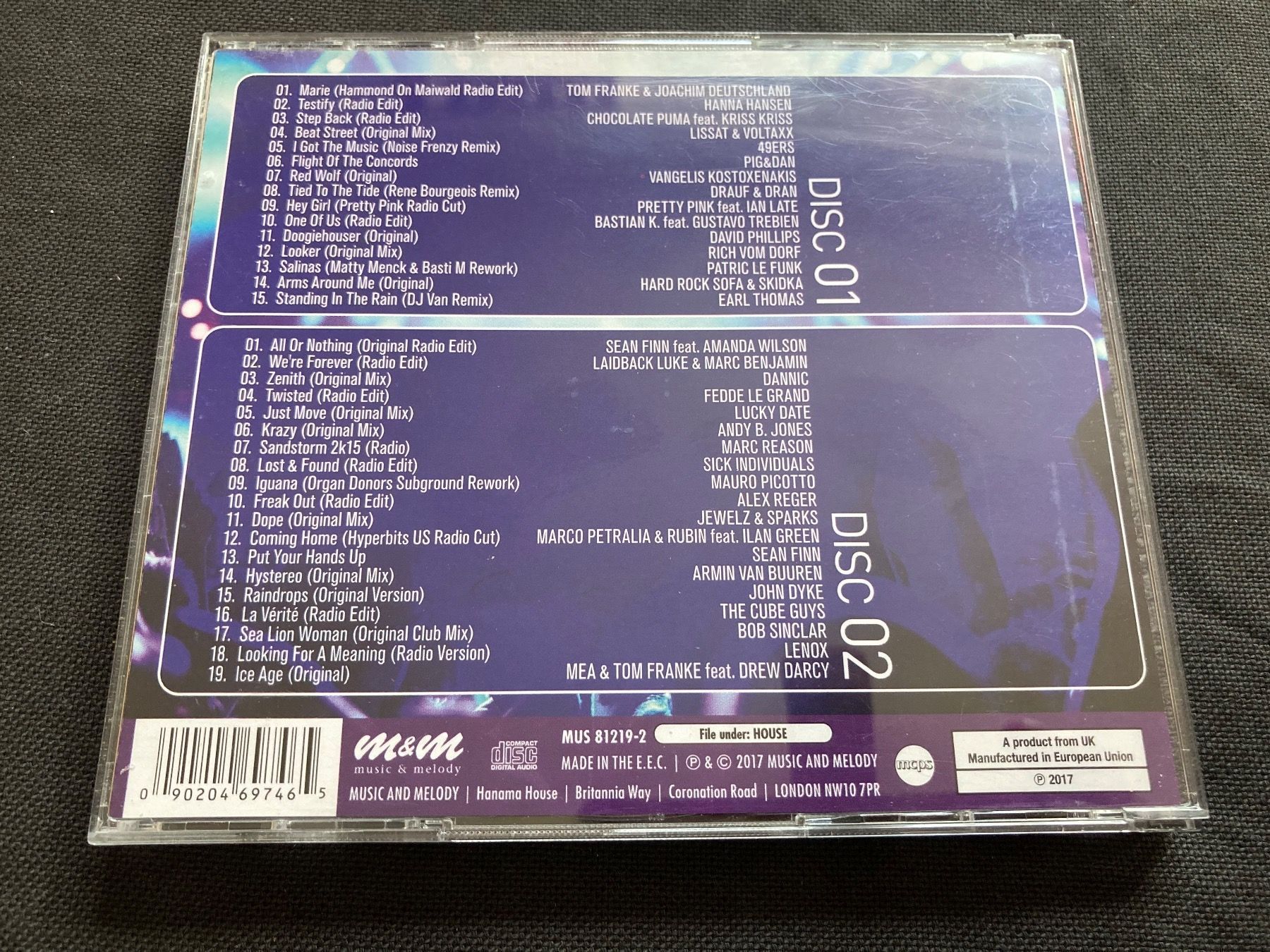 CD: EDM Dance Greatest 2 Cd (2017) – Usato da Winterthur venduto da Eisenware 1