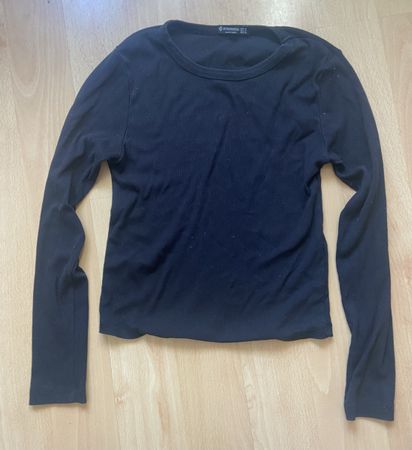 Schwarzes Langarmshirt  Gr. M