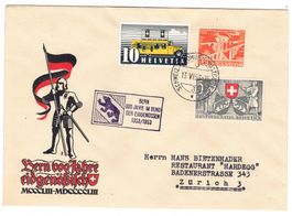 Lettre de Bern BPA A617 pour Zürich le 13.VI.53