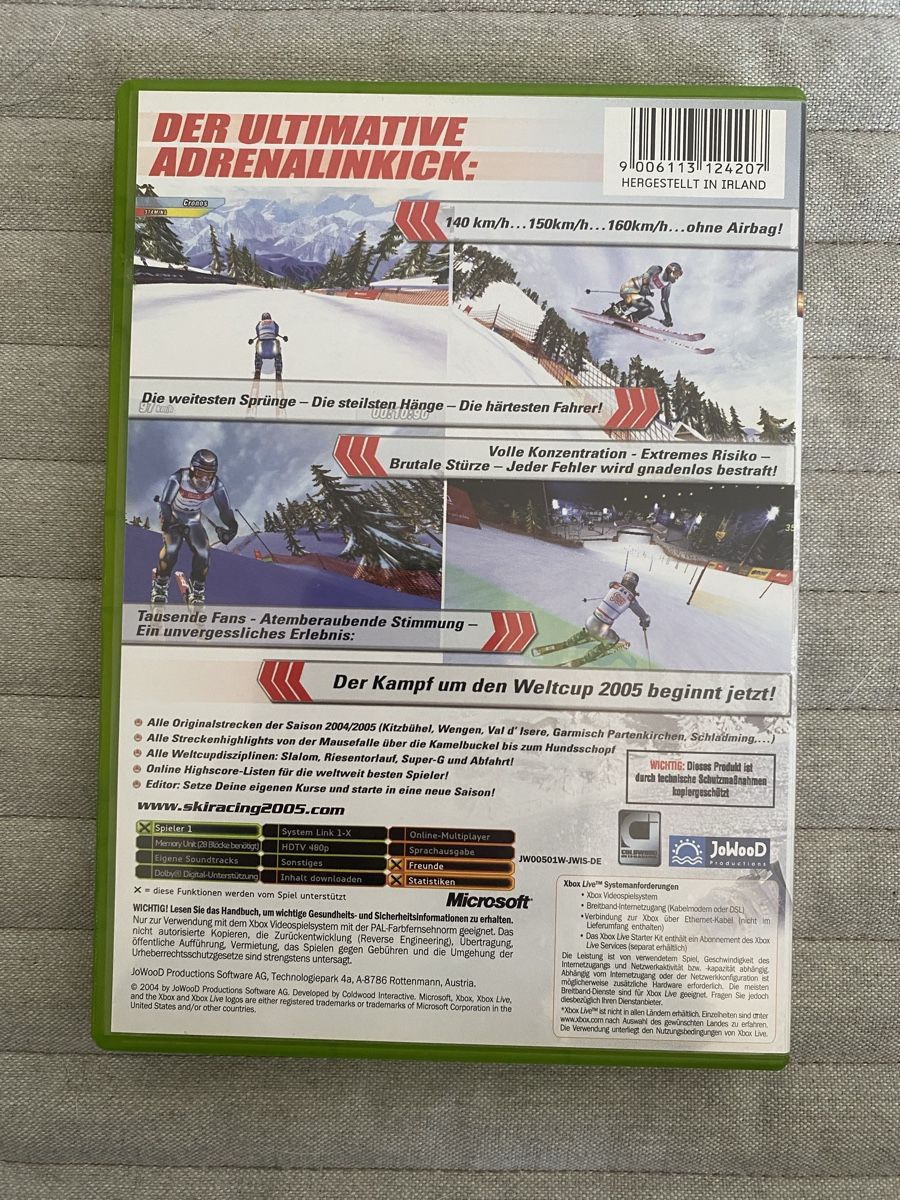 Microsoft Giochi: Ski Racing 2005 für Xbox – Usato da Thunstetten venduto da Virus_33 2