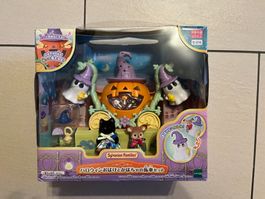 Sylvanian Families Halloween Kuerbis Kutsche Set neu