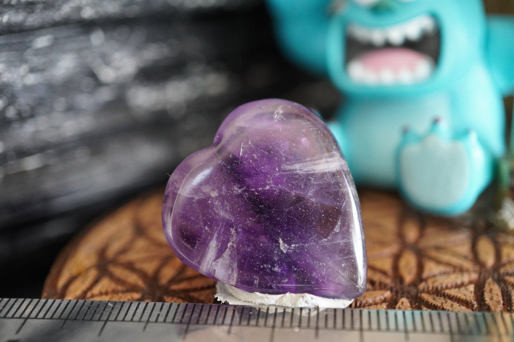 Minéraux & Lithothérapie: Amethyst     Herz      ab 1.-  Auktion – Neuf avec emballage d'origine à Eschenbach SG par topstone 1
