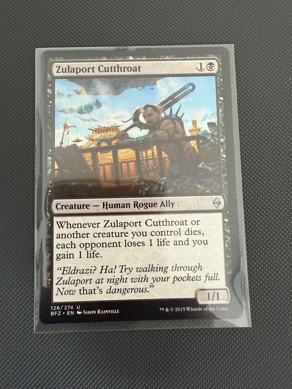 Magic The Gathering Carte collezionabili: Zulaport Cutthroat – Usato da Ulisbach venduto da joelsj
