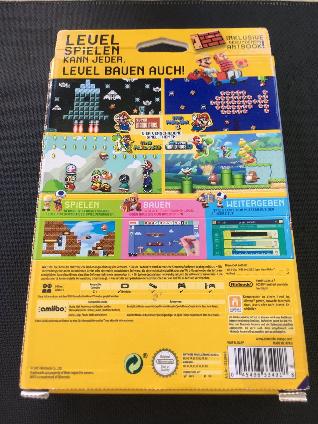 Nintendo Giochi: Super Mario Maker - Nintendo Wii-U – Usato da St.Gallen venduto da sjosjo 1