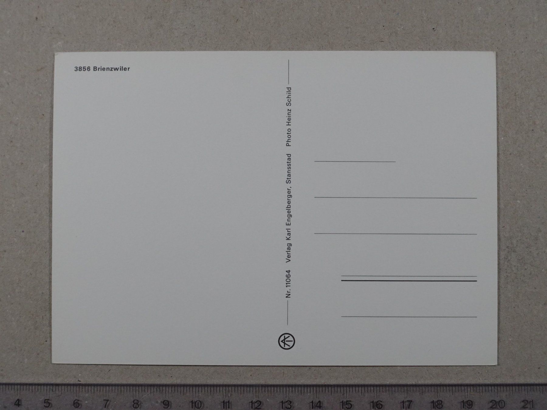 Cartoline postali: Brienzwiler, Ski, Winter – Usato da Lenzburg venduto da fh1 1