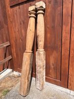 Holzpfosten Eiche unbehandelt alt 2 Stk.