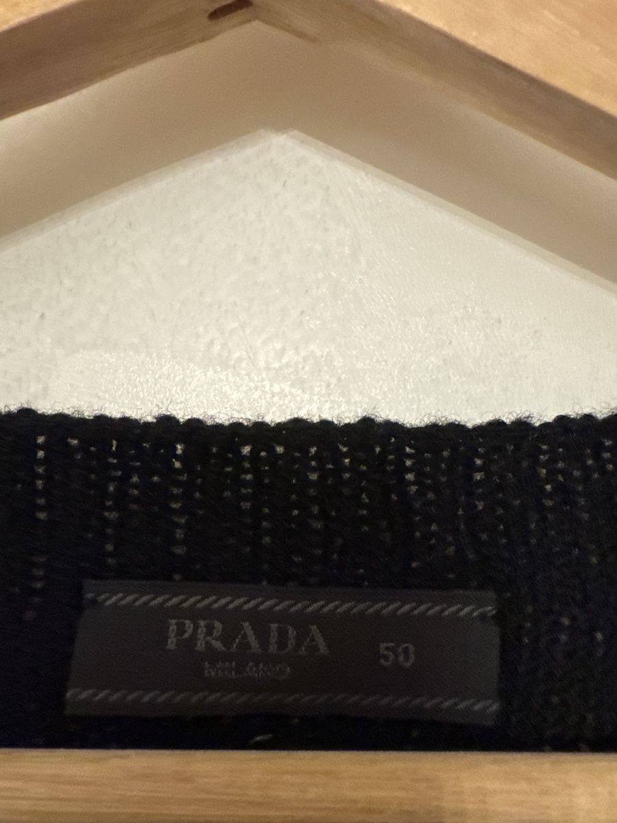 Prada Maglioni & Felpe: Prada Herren Pullover, Gr. 50, Schwarz, Top Zustand! – Usato da Zürich venduto da strickliesel1996 2