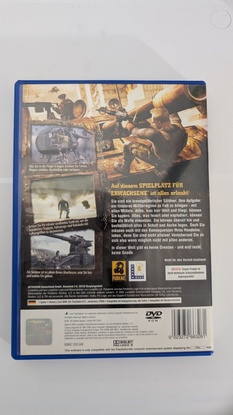 Giochi: Mercenaries - Playground of Destruction – Usato da Baar venduto da Arthur_Fooksayk 1