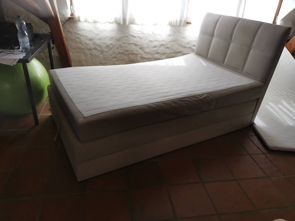 Lits: Boxspringbett 120x200 mit Ablagefach – D'occasion à Auenstein par thomski 1