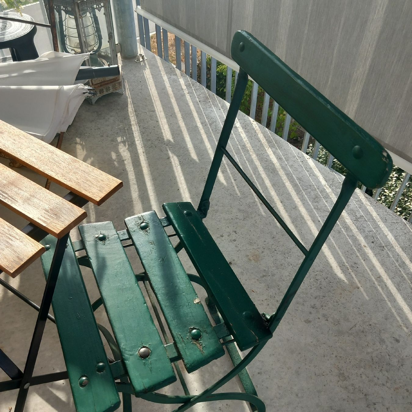 Stühle: Alter grüner Gartenstuhl / Vintage – Gebraucht aus Aegerten von gismolini 8
