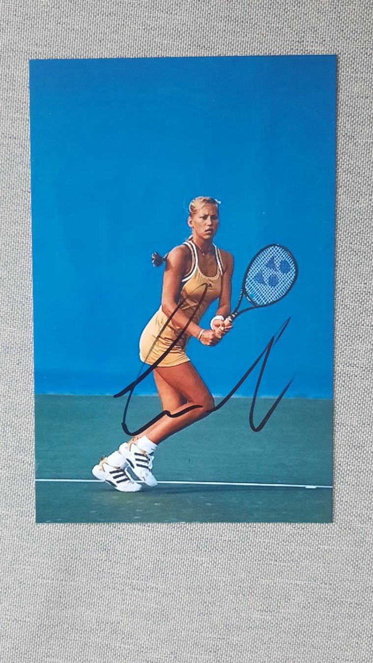 Autografi: Autogramm Anna Kournikova – Usato da Schmerikon venduto da Olympia04