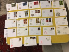 Lot Lichtenstein  FDC Briefe 23 Stück