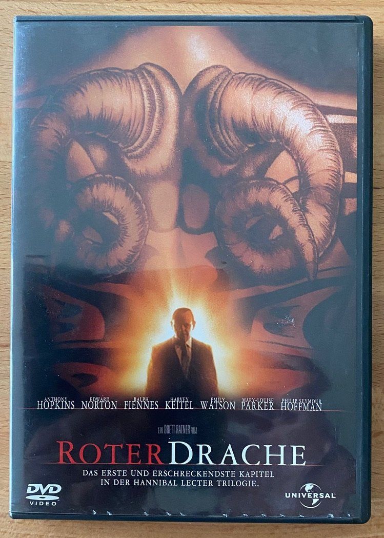 Tutti i DVDs: DVD - Roter Drache - Hannibal Lecter – Usato da Winterthur venduto da Secondhand-Family