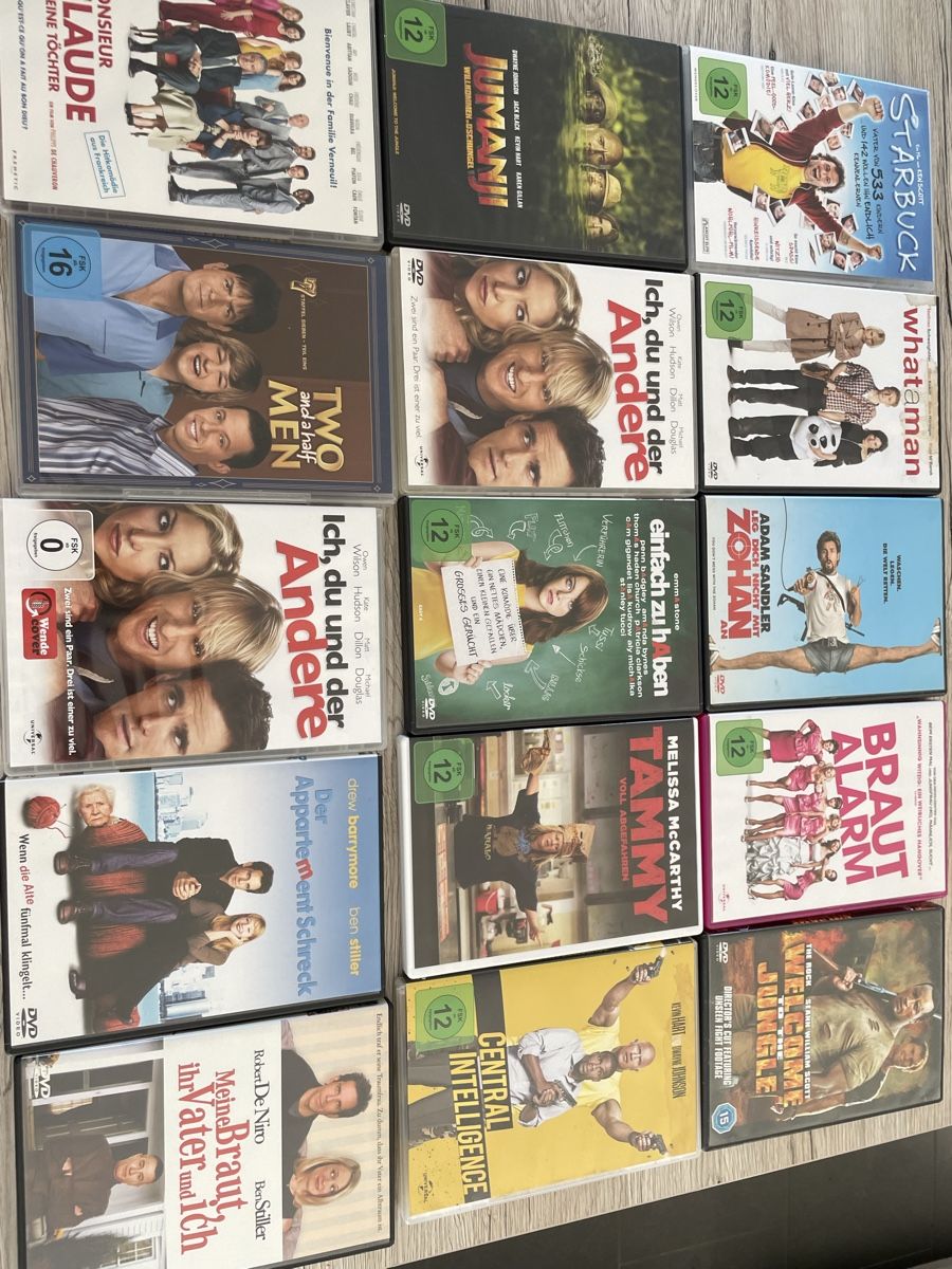 Tutti i DVDs: Dvd Sammlung genre Comedy – Usato da Selzach venduto da adr_8mst 1