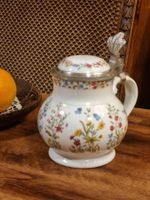Royal Tettau Alt-Tettau Bierkrug Zinndeckel Vintage