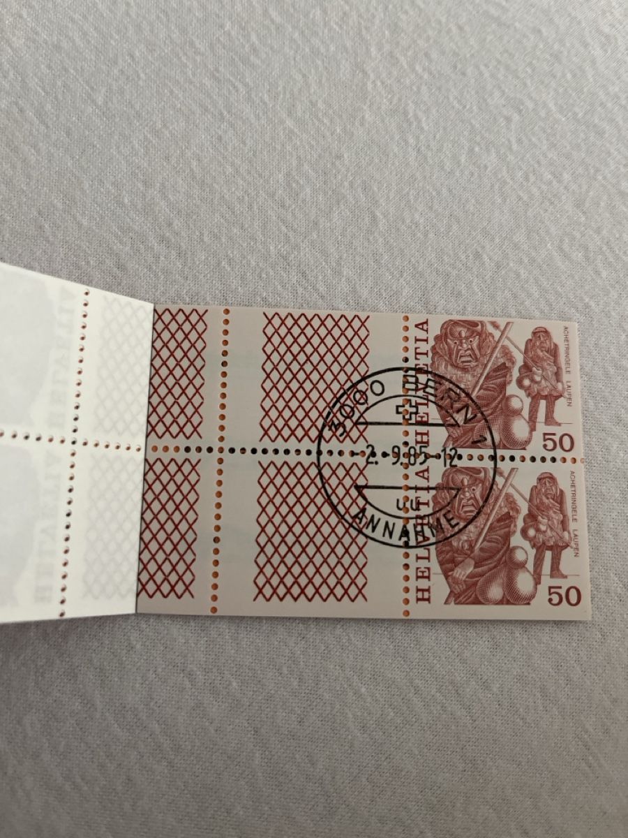 Tutti i francobolli: MH 78c mit ET-Stempel Bern SBK 250,- Franken – Nuovo (secondo la descrizione) da Eppstein Vockenhausen venduto da hightech11 3