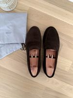Morjas Penny Loafer UK 7.5/EU 41.5, Wildleder braun