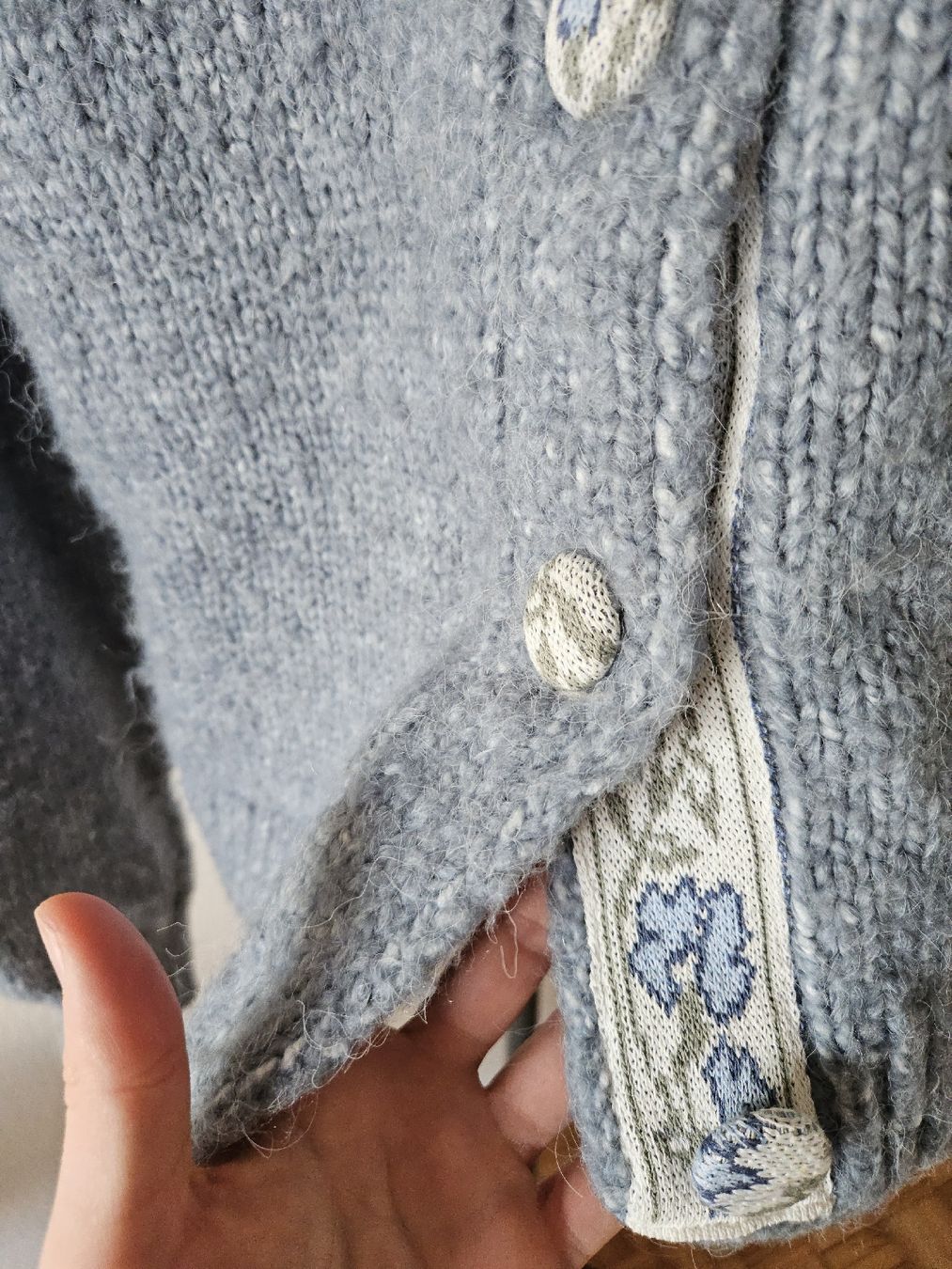 Mango Giacche: Mango Strickjacke hellblau xs Oversize – Nuovo (secondo la descrizione) da Zürich venduto da LK0138 3