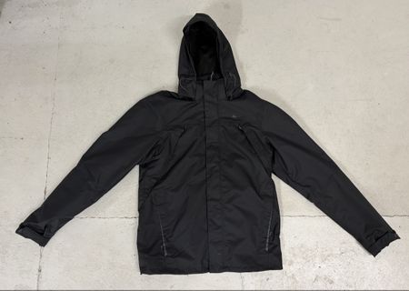 Herren Regenjacke schwarz Grösse M guter Zustand