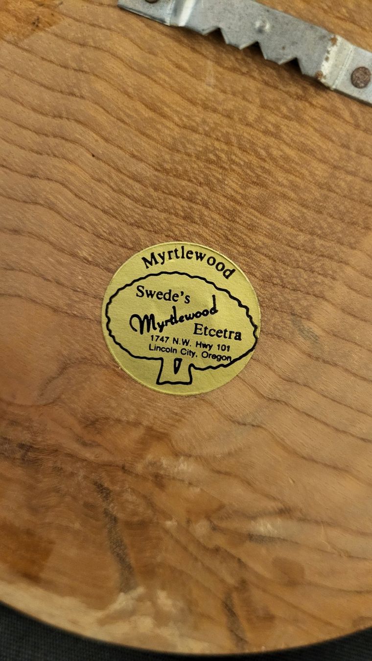 Statuette: Handgemaltes Wolf-Bild "Swede's Myrtlewood" – Usato da Basel venduto da spinne02 3