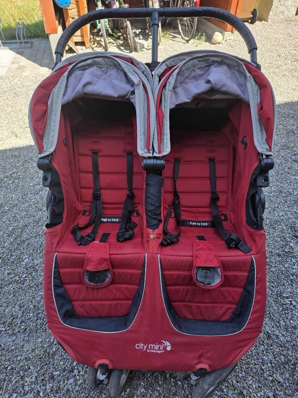 Baby Jogger Kinderwagen: City Mini Double Stroller Red – Gebraucht aus Winterthur von Kim45 1