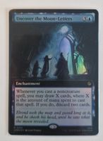 Hobbit MTG - Uncover the Moon-letters full art FOIL 293 - M
