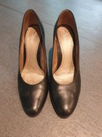 Schwarze Gabor Pumps, Grösse 41, Leder