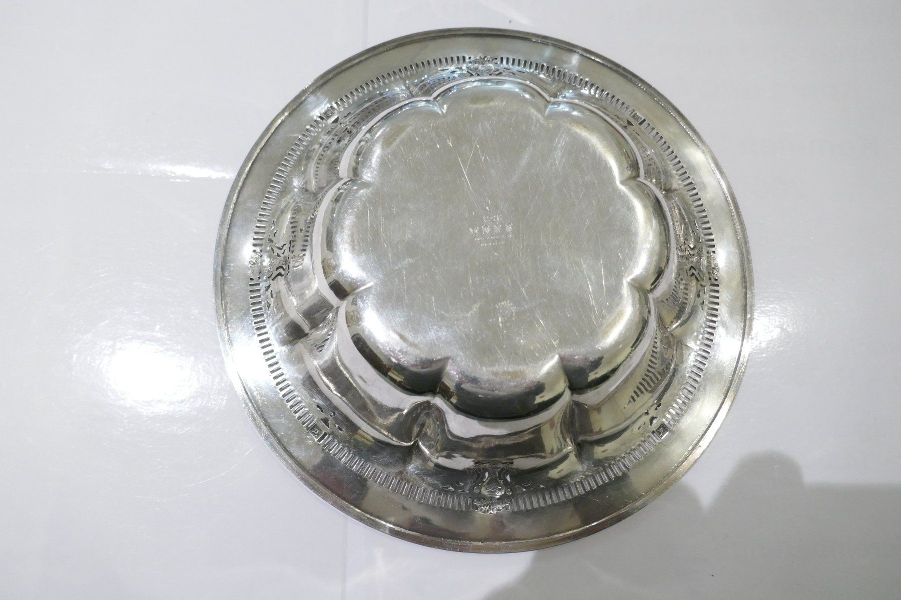 Ciotole: Schöne Antike Schale Scheffield England – Usato da Schaffhausen venduto da swisswatches-andmore 3
